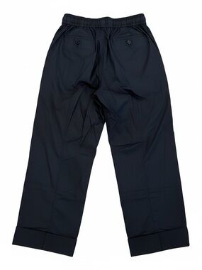 sundays Navy Wide-Leg Track Pants